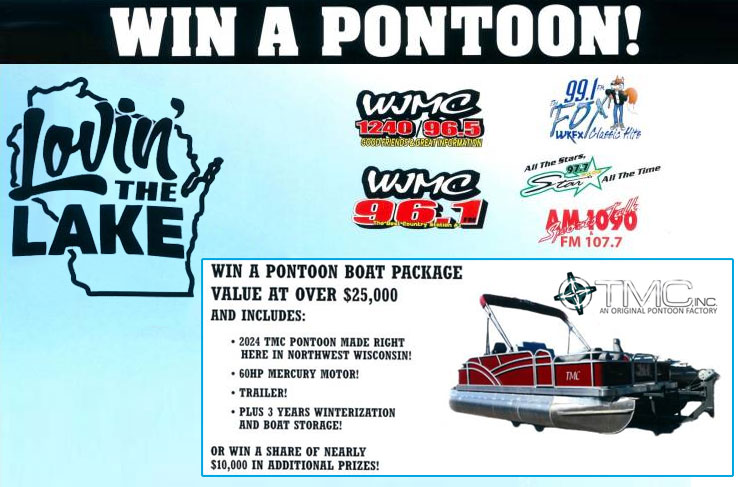 Win a Pontoon! Lovin' the Lake Contest