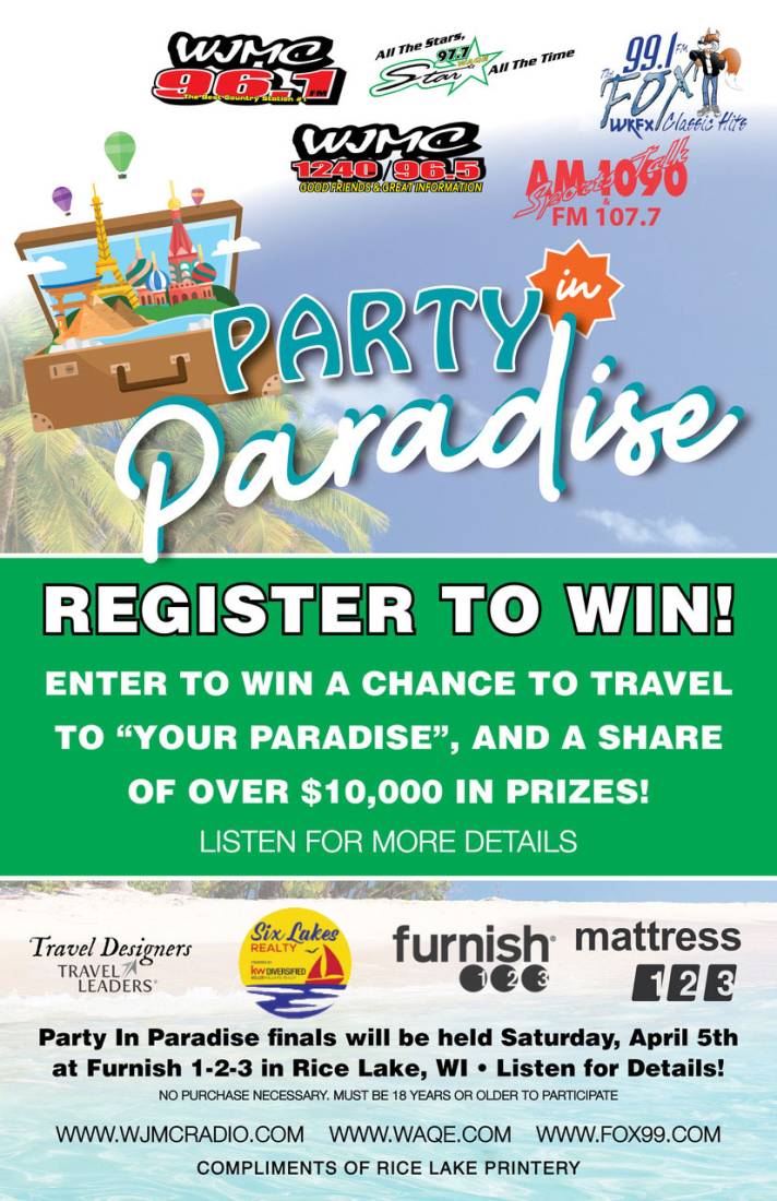 Party in Paradise Contest